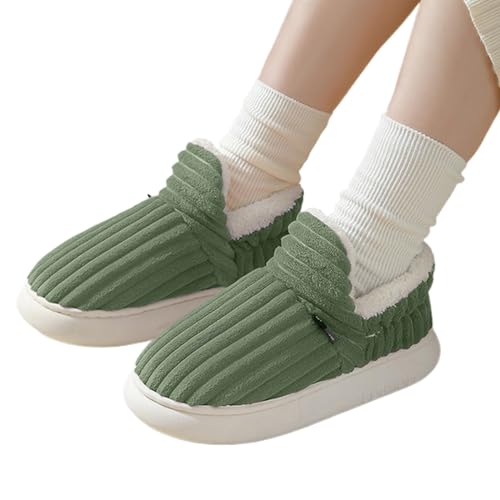 Hausschuhe für Damen - Rutschfeste Pantoffeln mit orthopädischen Sohlen,Bequeme Indoor-Outdoor-Scuff-Slides, Slip-On-Winter-Fuzzy-Hausschuhe für Männer und Frauen Tedious von Tedious