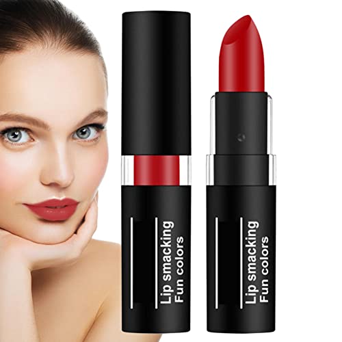 Lippenstift für Frauen,Langlebiger Lippenstift | Lippen-Make-up, Halloween-Lippenstift, feuchtigkeitsspendende, langanhaltende Lippenfarbe, Goth-Lippenstift-Geschenkset für Mädchen, Frauen Tedious von Tedious