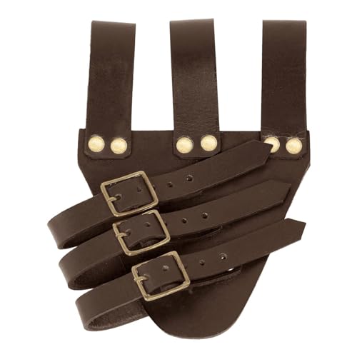 Scheidengürtel, Mittelalterlicher Ledergürtel verstellbar, Pirat Cosplay Retro Mittelalter Holster Mittelalter Ritter Ledergürtel Tedious von Tedious