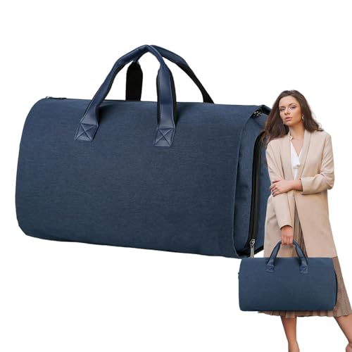 Tedious Duffle-Kleidertasche, Handgepäck-Kleidertasche | Wochenendtasche,2-in-1 Handgepäck-Kleidersack, große umwandelbare Seesack, Anzug-Reisetasche, Wochenendtasche, Flugtasche für Männer und Frauen von Tedious