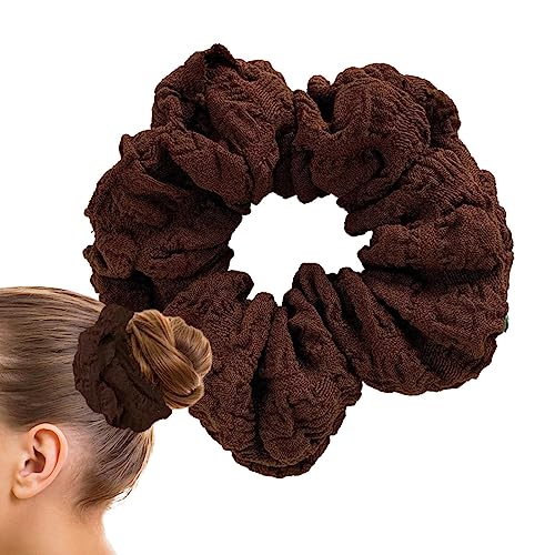 Tedious Scrunchies Haargummis,Haargummis für dickes Haar - Haargummis und -bänder für hohen Pferdeschwanz | Weihnachtsgeschenk, Haarschmuck, Retro-Haargummis für Frauen und Mädchen mit dickem Haar von Tedious