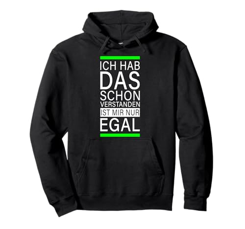 Es ist mir nur egal, Pulli für Frauen und Männer, Sprüche Pullover Hoodie von Tee-Fabric - Lustiges Fun-Shirt