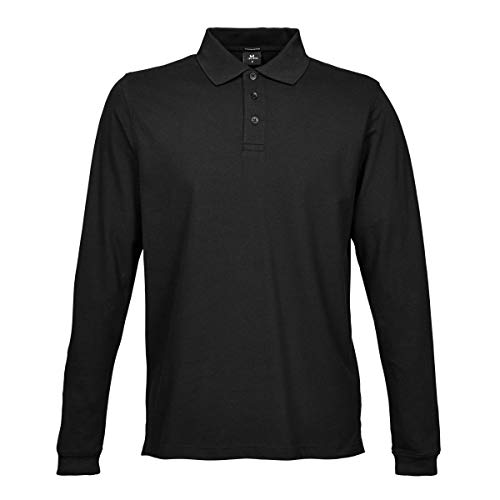 Mens Stretch Long Sleeve Polo von Tee Jays