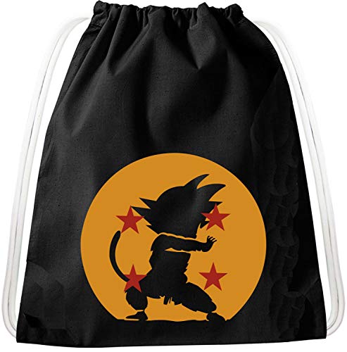 Kame Goku Dragon Rucksack Tasche Turnbeutel Sport Jute Beutel, Rucksack von Tee Kiki