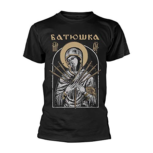 Batushka Mary Dagger offiziell Männer T-Shirt Herren (Large) von Tee Shack