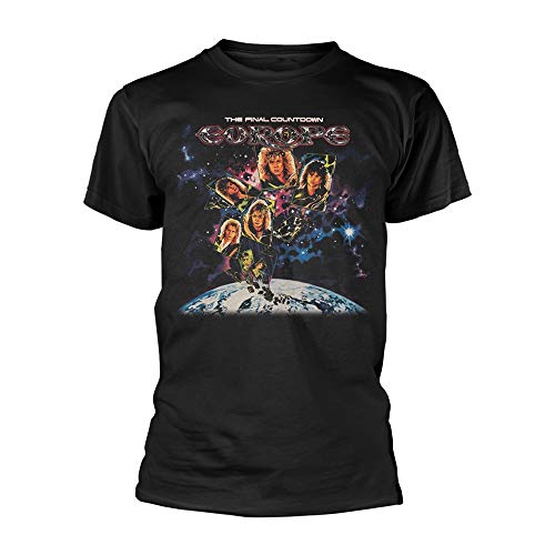 Europe The Final Countdown (Album) offiziell Männer T-Shirt Herren (Large) von Tee Shack