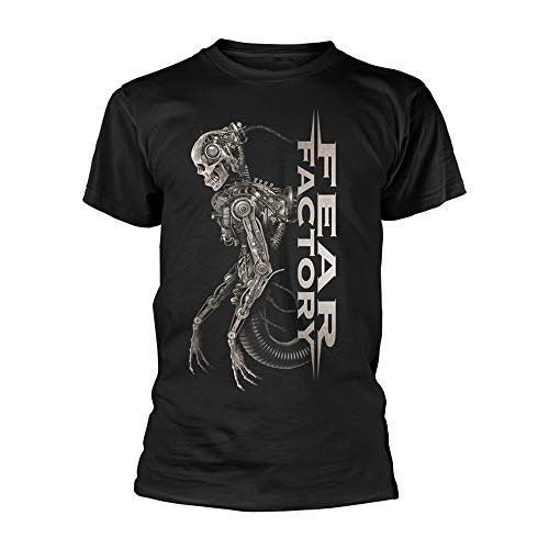 Fear Factory Mechanical Skeleton offiziell Männer T-Shirt Herren (Large) von Tee Shack