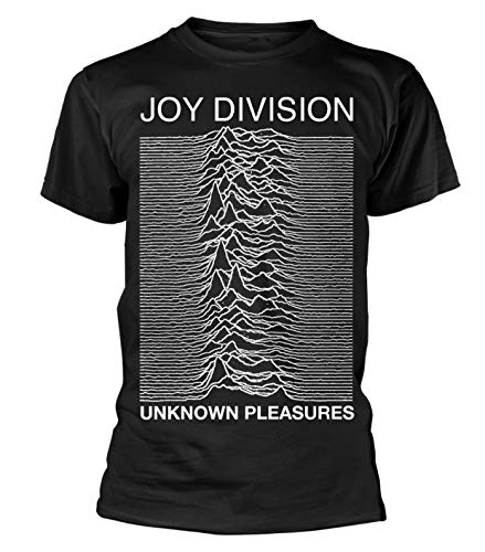 Joy Division Unknown Pleasures Ian Curtis offiziell Männer T-Shirt Herren (X-Large) von Tee Shack