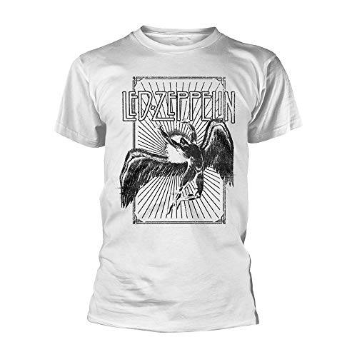 Led Zeppelin Icarus Burst offiziell Männer T-Shirt Herren (XX-Large) von Tee Shack