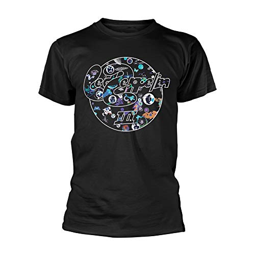 Led Zeppelin Iii Circle offiziell Männer T-Shirt Herren (Large) von Tee Shack