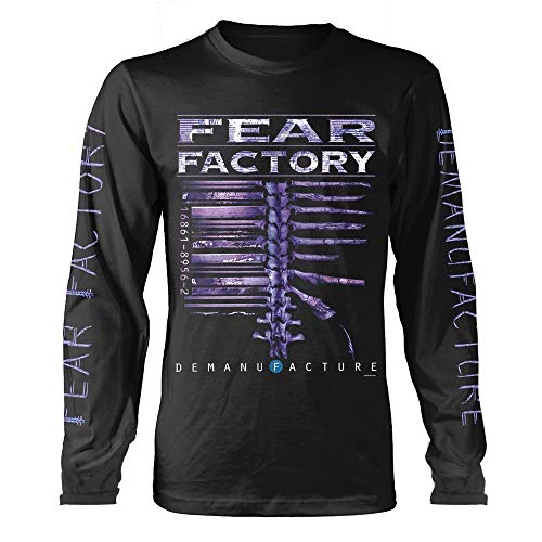 Longsleeve Fear Factory Demanufacture Classic offiziell Männer T-Shirt Herren (XX-Large) von Tee Shack