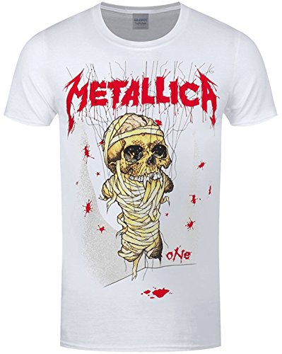 Metallica One and Justice for All Lars Ulrich offiziell Männer T-Shirt Herren (Large) von Tee Shack