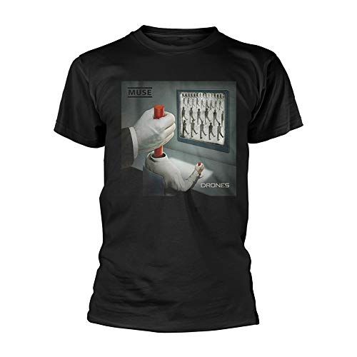 Muse Drones offiziell Männer T-Shirt Herren (XX-Large) von Tee Shack