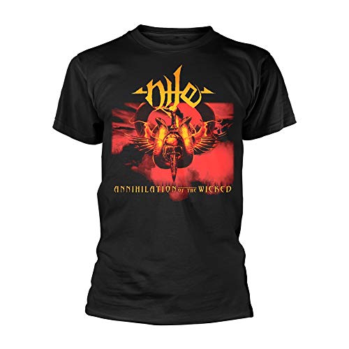 Nile Annihilation of The Wicked offiziell Männer T-Shirt Herren (Medium) von Tee Shack