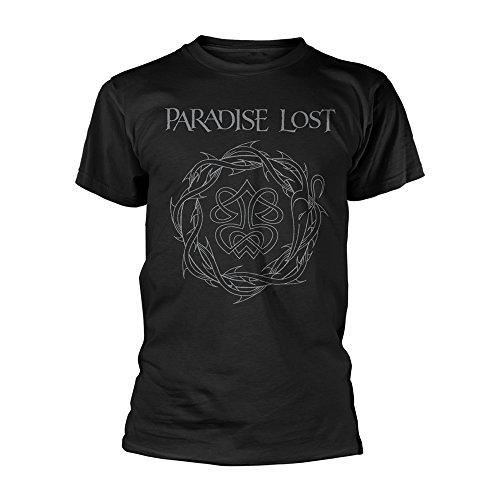 Paradise Lost Gothic Doom Metal Rock offiziell Männer T-Shirt Herren (Medium) von Tee Shack