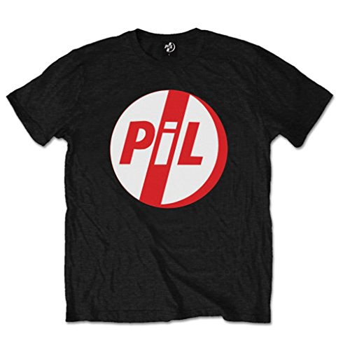 Pil Logo John Lydon Punk Rock offiziell Männer T-Shirt Herren (XX-Large) von Tee Shack