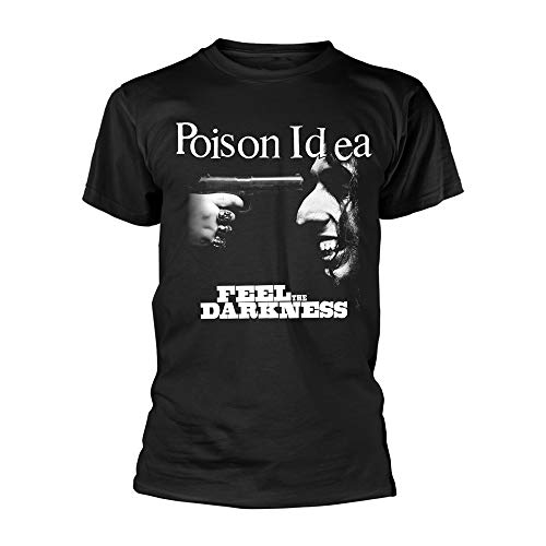 Poison Idea Feel The Darkness offiziell Männer T-Shirt Herren (X-Large) von Tee Shack