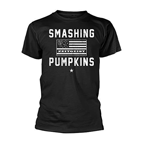 Smashing Pumpkins Zeitgeist Flag offiziell Männer T-Shirt Herren (X-Large) von Tee Shack