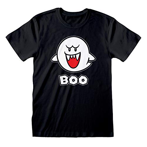 Super Mario Boo offiziell Männer T-Shirt Herren (XX-Large) von Tee Shack