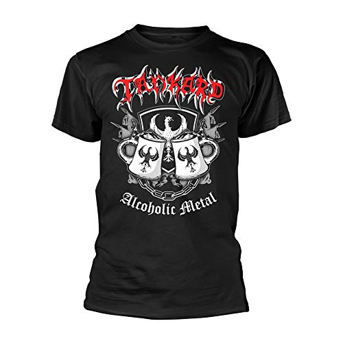 Tankard Alcoholic Metal offiziell Männer T-Shirt Herren (X-Large) von Tee Shack