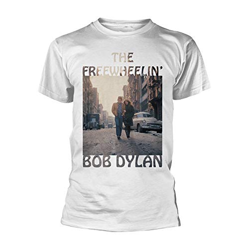 The Freewheelin' Bob Dylan offiziell Männer T-Shirt Herren (Medium) von Tee Shack