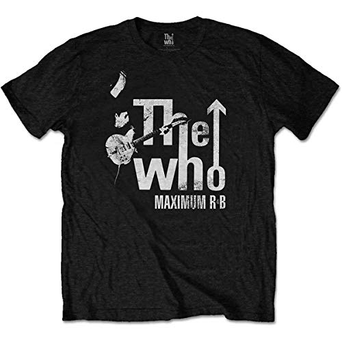 The Who Maximum R&B Pete Townshend Rock offiziell Männer T-Shirt Herren (Medium) von Tee Shack