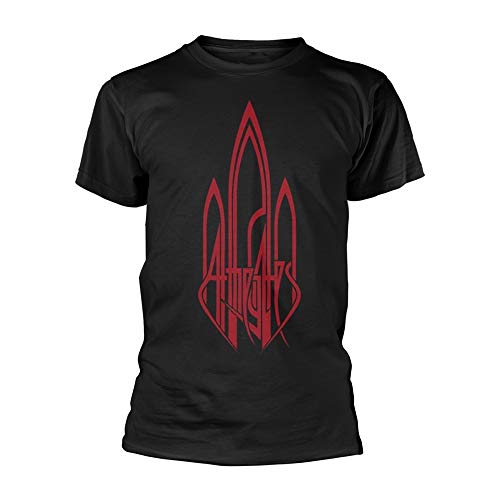 at The Gates Red In The Sky (Black) offiziell Männer T-Shirt Herren (Medium) von Tee Shack