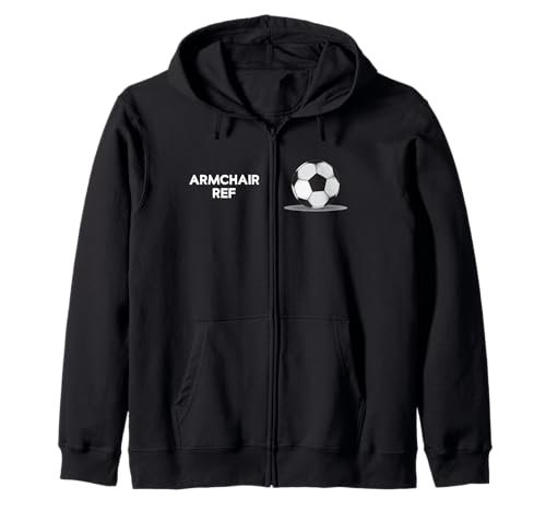 Sessel Ref. – Fußball Sport Papa Mama Trainer Sohn Tochter Kapuzenjacke von Tee4Tu / Cookie Money Design