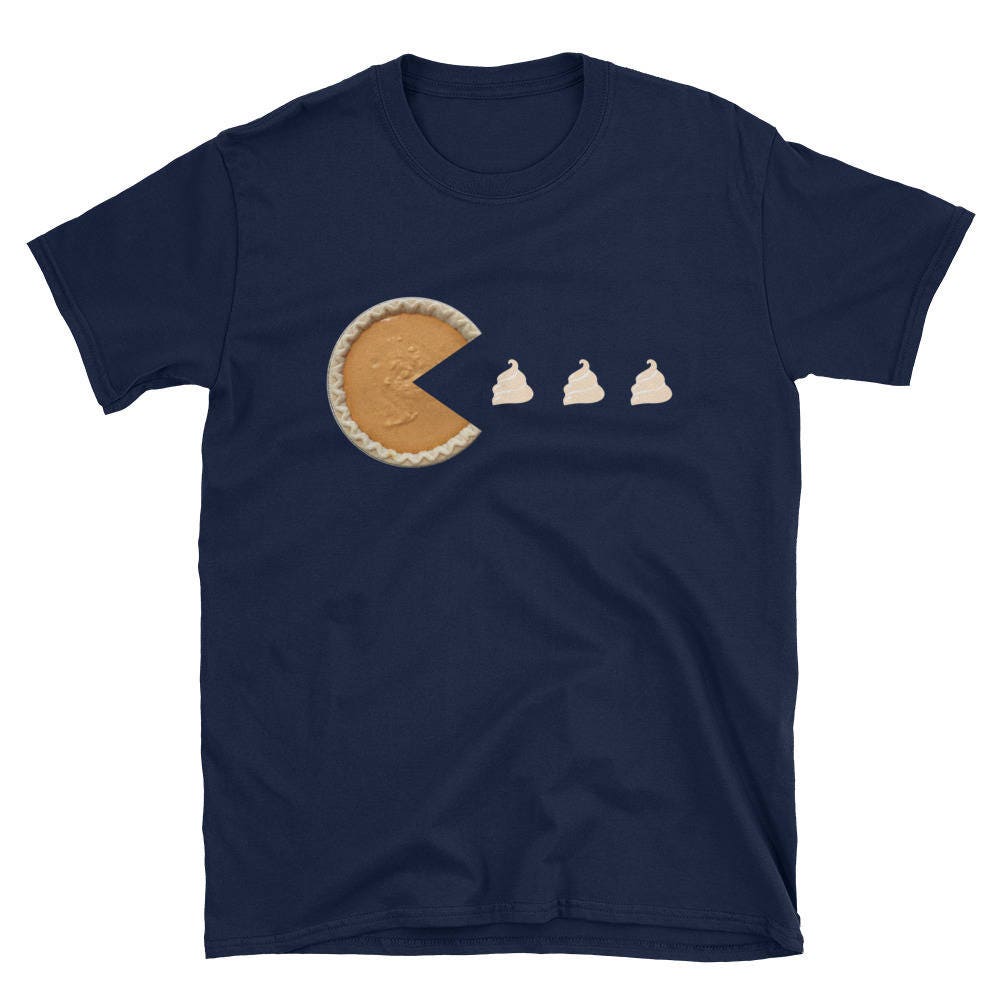 Kürbis-Kuchen Thanksgiving Tshirt - Kurzarm-Unisex T-Shirt Kürbis-Kuchen Thanksgiving Tshirt - Kurzarm-Unisex T-Shirt von TeeAFstore