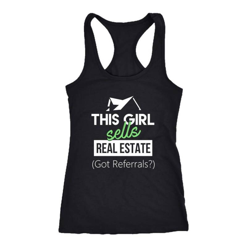Immobilien-Tank-Top. Immobilienmakler-Tank-Top. Immobilienmakler T-Shirt. Makler-Geschenk von TeeDino