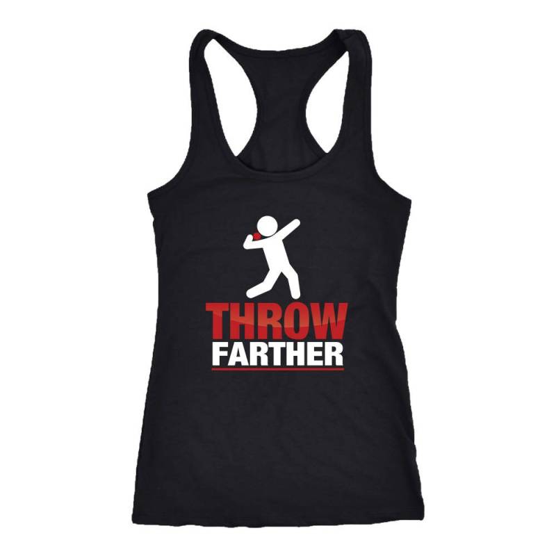 Shot Put Racerback Tank-Top. Werfer Oben. Geschenk von TeeDino