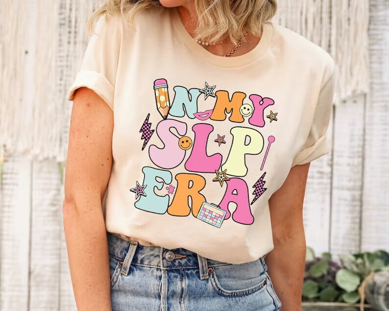 In Meiner Slp Ära Shirt Groovy Logopädin T-Shirt von TeeFabrics