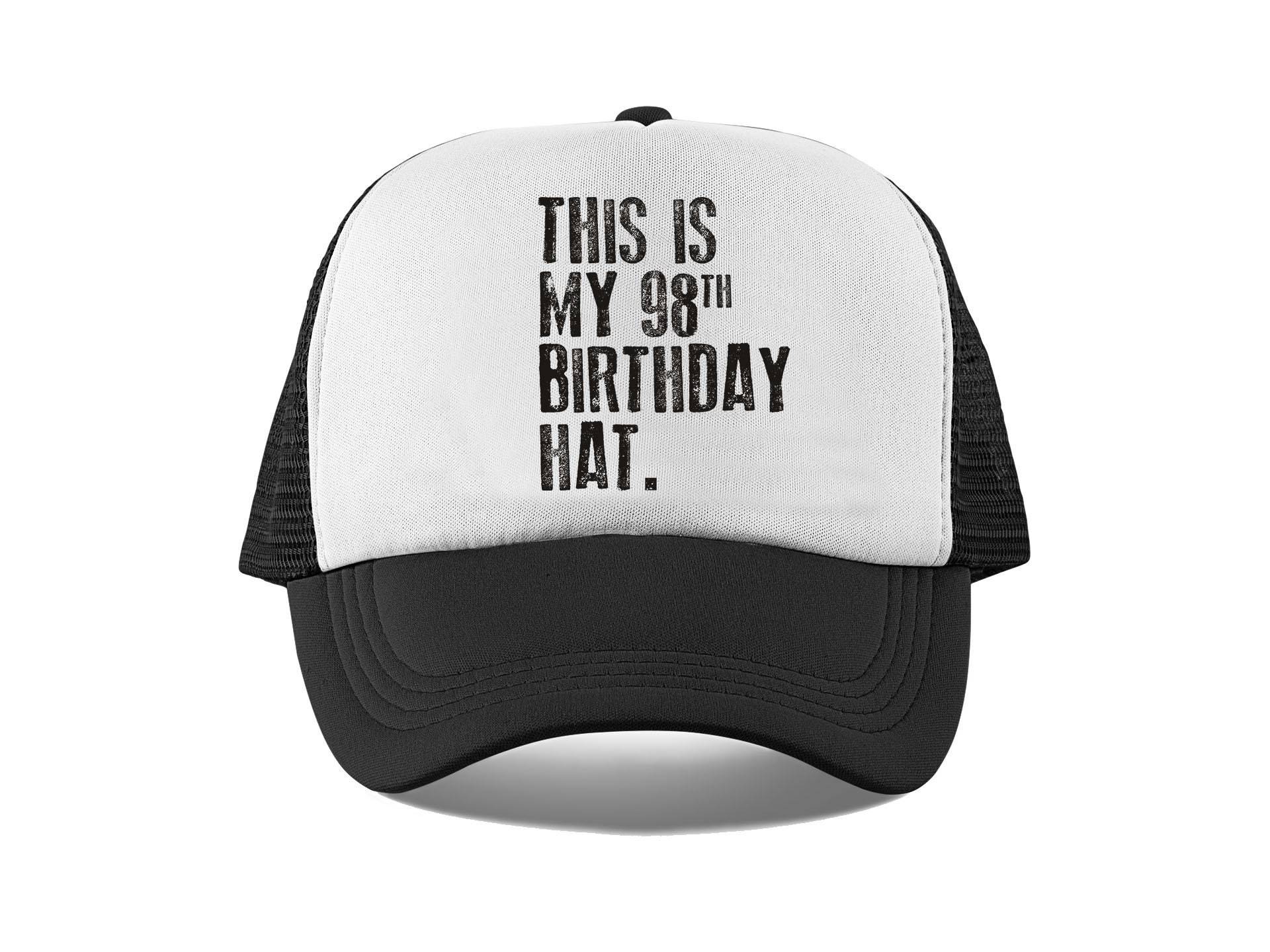 Dies Ist Mein 98. Geburtstagshut, 98 Jahre Alter Hut, Netz-Truckerhut, Geburtstagshut Für Sie Und Ihn, Retro, Vintage Geburtstag Dies Ist Mein 98. Geburtstagshut, 98 Jahre Alter Hut, Netz-Truckerhut, Geburtstagshut Für Sie Und Ihn, Retro, Vintage Geburtstag von TeeHeeHeeShirt