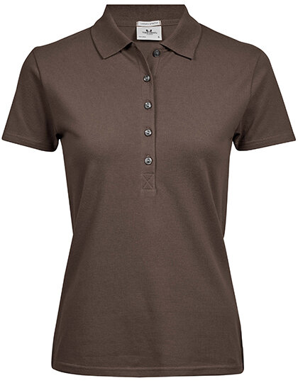 TeeJays Damen Stretch Polo Shirt Kurzarm Bio - Baumwolle in 20 verschiedenen Farben von TeeJays