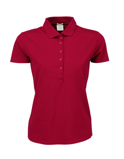 TeeJays Damen Stretch Polo Shirt Kurzarm Bio - Baumwolle in 20 verschiedenen Farben von TeeJays