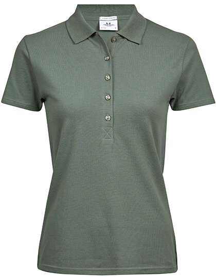 TeeJays Damen Stretch Polo Shirt Kurzarm Bio - Baumwolle in 20 verschiedenen Farben von TeeJays