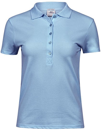 TeeJays Damen Stretch Polo Shirt Kurzarm Bio - Baumwolle in 20 verschiedenen Farben von TeeJays