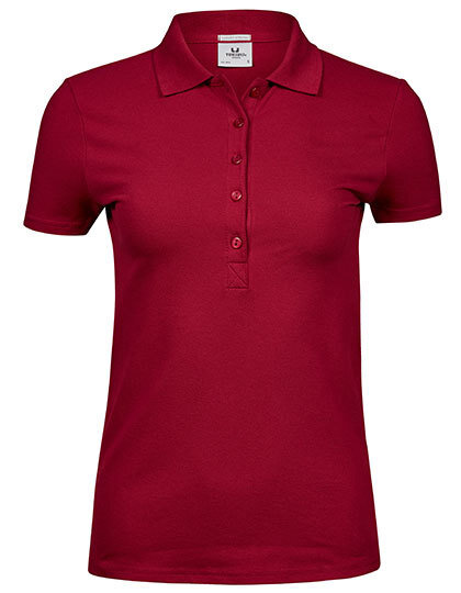 TeeJays Damen Stretch Polo Shirt Kurzarm Bio - Baumwolle in 20 verschiedenen Farben von TeeJays