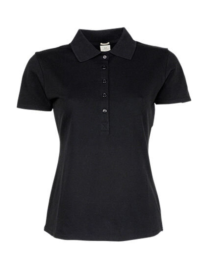TeeJays Damen Stretch Polo Shirt Kurzarm Bio - Baumwolle in 20 verschiedenen Farben von TeeJays