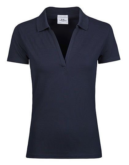 TeeJays Damen Stretch Polo Shirt Kurzarm Bio - Baumwolle von TeeJays