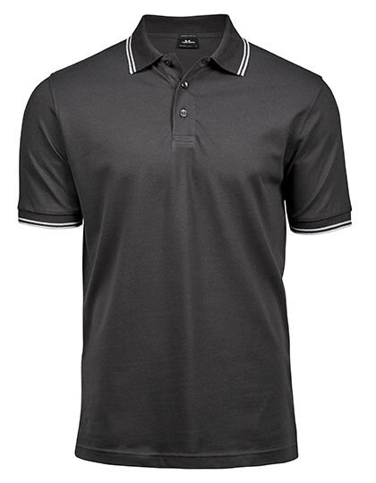 TeeJays Herren Men Stretch Polo Shirt Kurzarm Zweifarbig von TeeJays