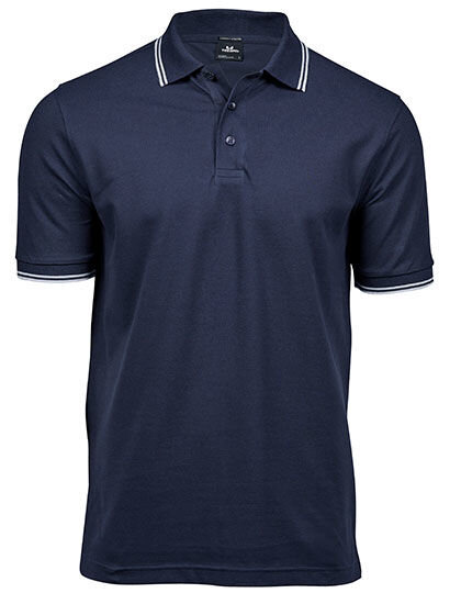 TeeJays Herren Men Stretch Polo Shirt Kurzarm Zweifarbig von TeeJays