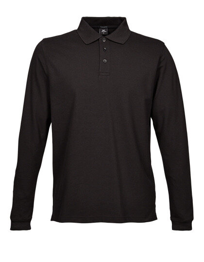TeeJays Luxury Stretch Langarm Long Sleeve Poloshirt Polo von TeeJays