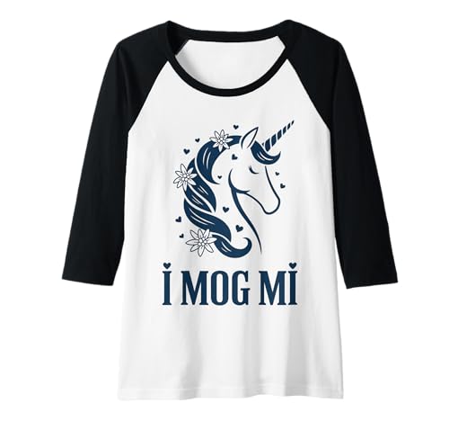 Damen I Mog Mi Einhorn – Bayern Fan Trachtenshirt Volksfest Frauen Raglan Damen I Mog Mi Einhorn – Bayern Fan Trachtenshirt Volksfest Frauen Raglan von TeeNova Creations
