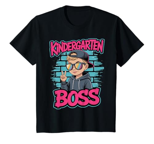 Kinder Kindergartenkind 2025 Boss - Cooles Kita Geschenk für Jungen T-Shirt von TeeNova Creations