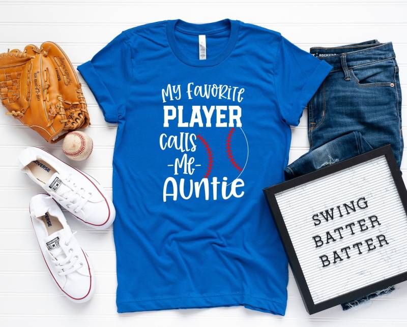 Baseball Tante Shirt, Tante, Mein Lieblingsspieler Nennt Mich Spiel Shirt T-Ball Gildan 64000 Unisex Baseball Tante Shirt, Tante, Mein Lieblingsspieler Nennt Mich Spiel Shirt T-Ball Gildan 64000 Unisex von TeeShirtSeason