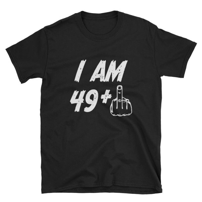 Ich Bin 49 Plus 1 Lustiges 50Th Birthday Kurzarm Herren T-Shirt von TeeShirtSeason