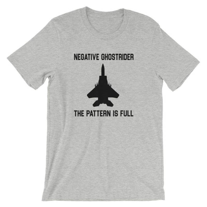 Negativer Ghostrider The Pattern Is Full - Unisex T-Shirt von TeeSpiral