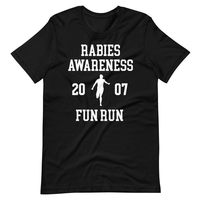Rabies Awareness Run - Unisex T-Shirt von TeeSpiral