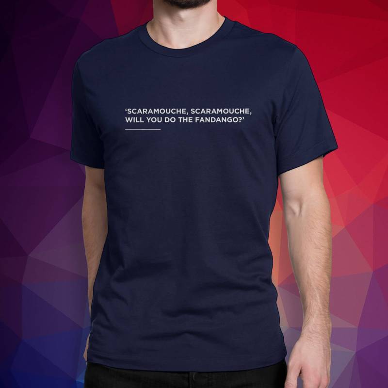 Boho Rhapsodie T-Shirt, Königin, Einfach, Lyrics, Kleidung, Unisex Scaramouche, Fandango, Text von TeeTonic